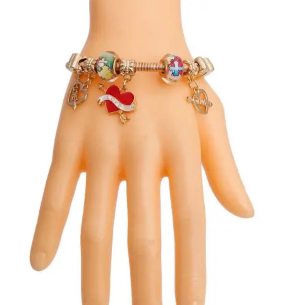 Stretchy Charmed Bracelet